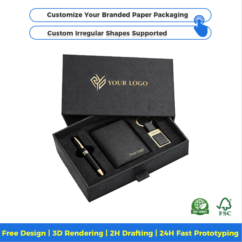 Premium High-End Custom Gift Box with Eco-Friendly Materials Custom Logo Sponge for Skincare &amp; Beauty Packaging