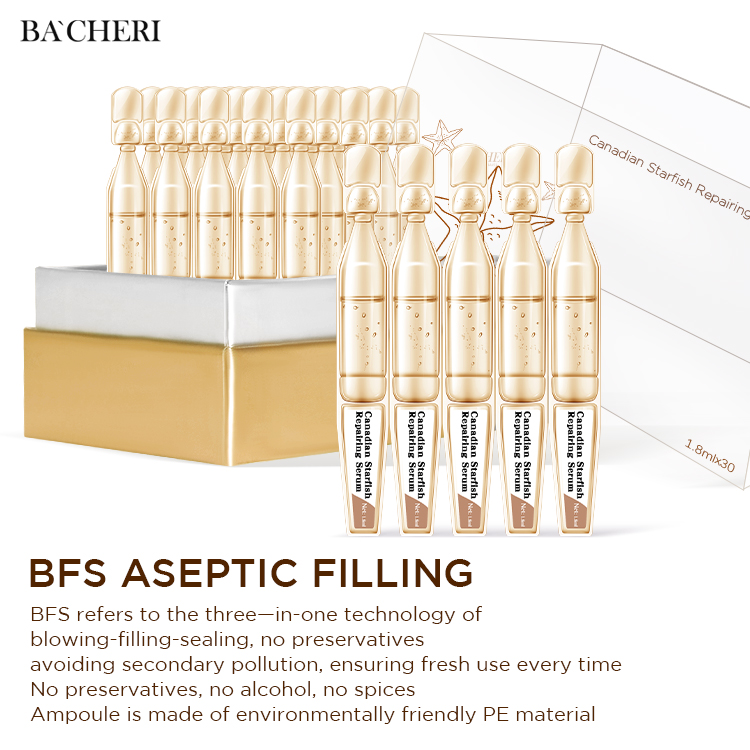 Wholesale Skin Care SPA Anti-Aging Anti-Wrinkle Lifting Moisturizing Canadian Starfish Skin Repair BFS Ampoule Liquid Face Serum
