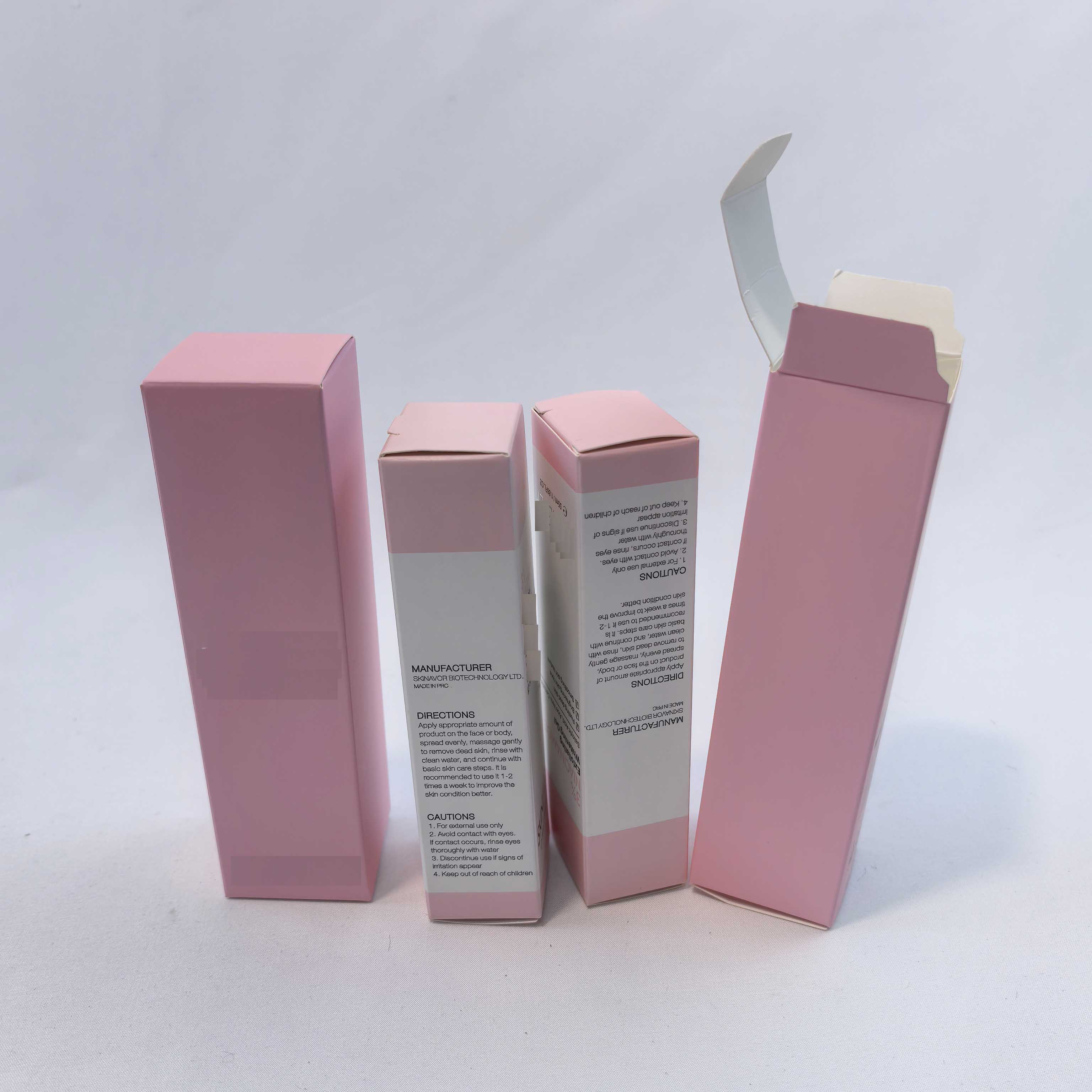 Wholesale Eco Friendly Paper Product Packaging Box Printing Manufacturer Skincare Cosmetic Folding Packaging Paper Box