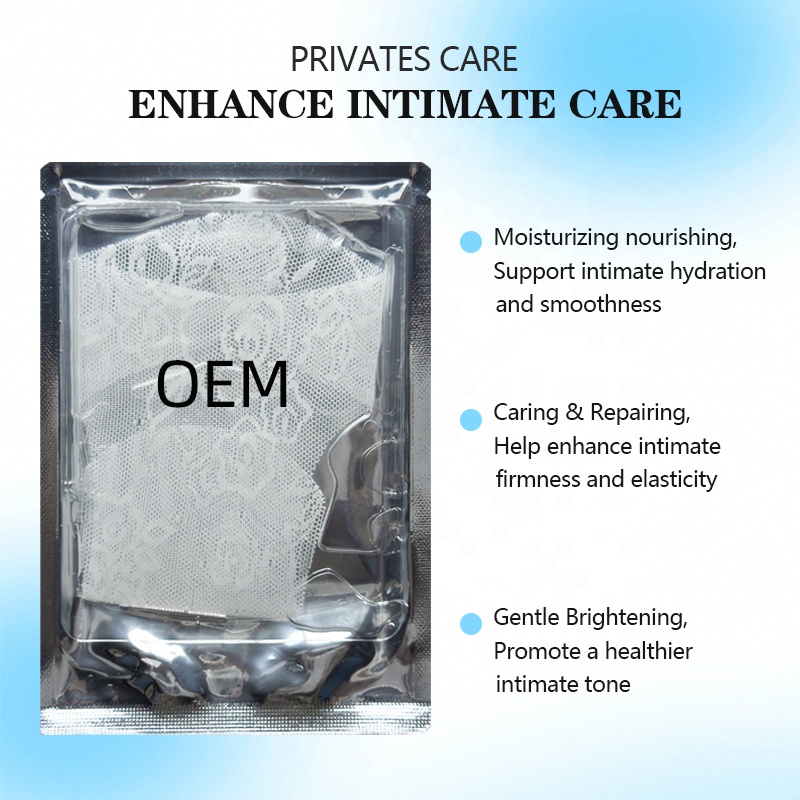 Female T-Shape Spa T Gel Mask for Bikini Area Body Vaginal Brightening Hydration Care Herbal Extracts Beauty Personal Care OEM