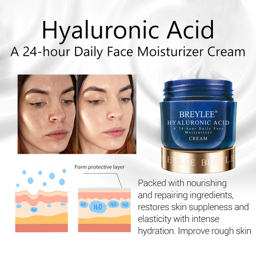 BREYLEE Miracle Anti-aging Face Messager Soothing Mecta Cream Sandella Sandalwood Advance Repair Stem Cell Face Cream