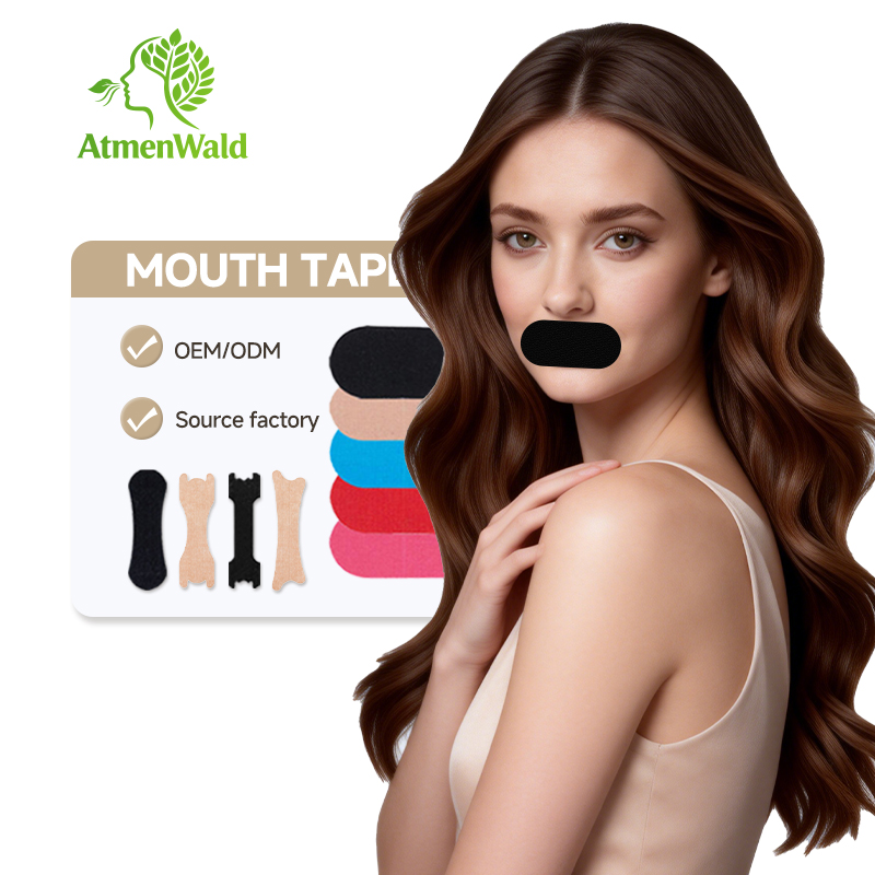 RK Factory Breathable Mouth Strips Hypoallergenic Sleep Mouth Tape Supplier Quality Mouth Strips for Nose Breathing Better Sleep