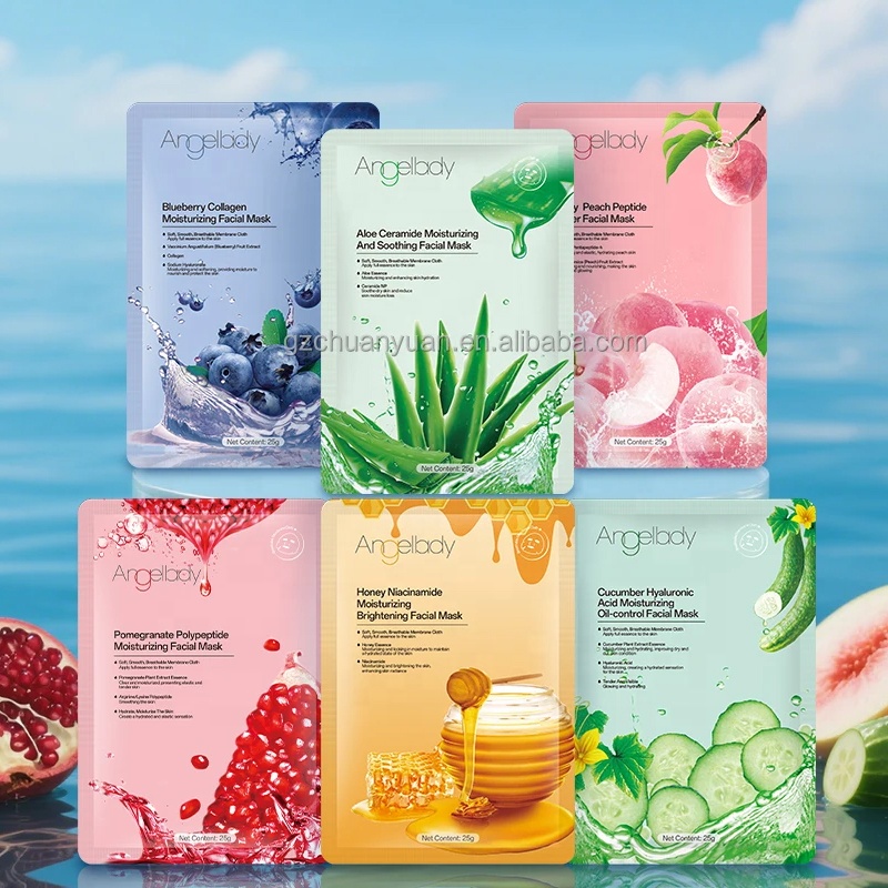 High Quality Mild Non-Irritating And Hydrating Moisturizing Wholesale Fruit Facial Mask Face Mask Care For Daily Skincare
