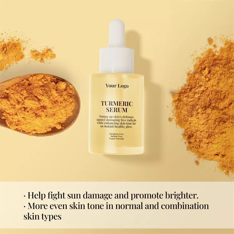OEM Private Label Hyaluronic Acid Facial Skin Care Face Serum Whitening Natural Organic Vitamin C Serum