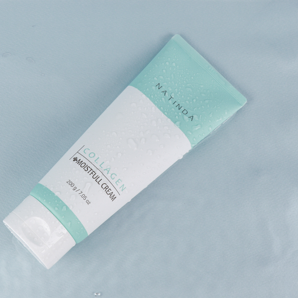 Natinda Collagen Moistful Cream Daily Face Cream for Dry and Sensitive Skin Korean Skin Care Products