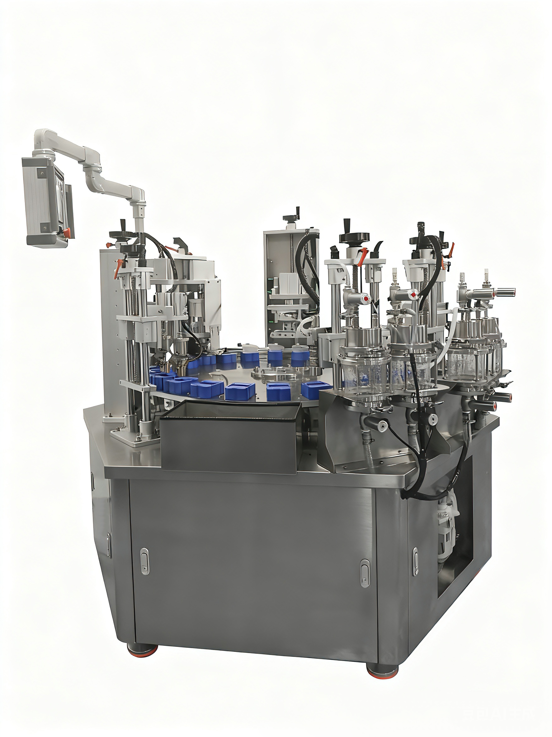10ML30ML100ML Small Enterprise Perfume Manufacturing Automatic Filling and Capping Production Line