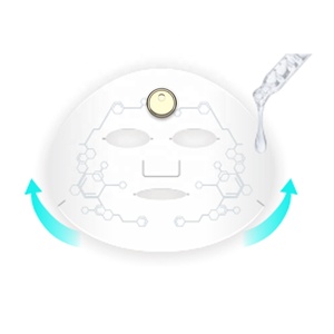 Newest Electrical Muscle Stimulation EMS Facial Mask Massager Beauty Device 5 Intensity Levels 100Hz Frequency For Slimming Skin