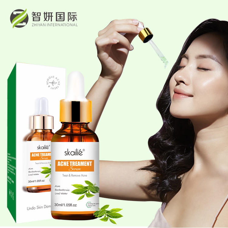 Private Label Skin Care Natural Plant Moisturizing Hydrating Repair Face Tea Tree Acne Serum