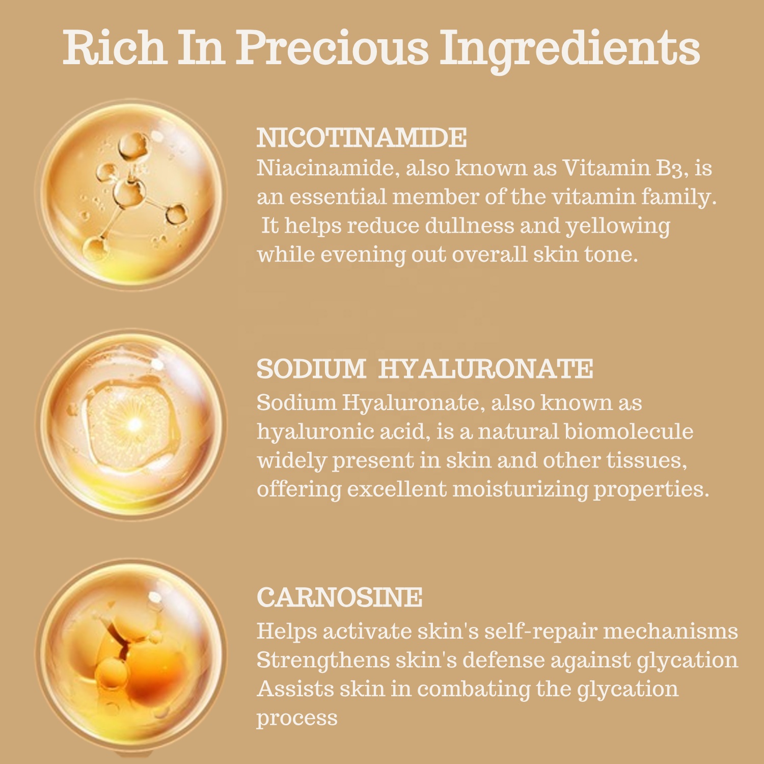 Anti-Aging Moisturizing Brightening Hydrating Face Care with Vitamin C &amp; Hyaluronic Acid Skin Care Set