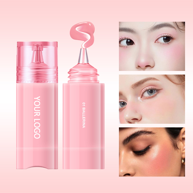 OEM Custom Liquid Blush | Vegan Clean Beauty Long-Lasting Cheek Tint | Buildable &amp; Lightweight for Sensitive Skin Cruelty-Free