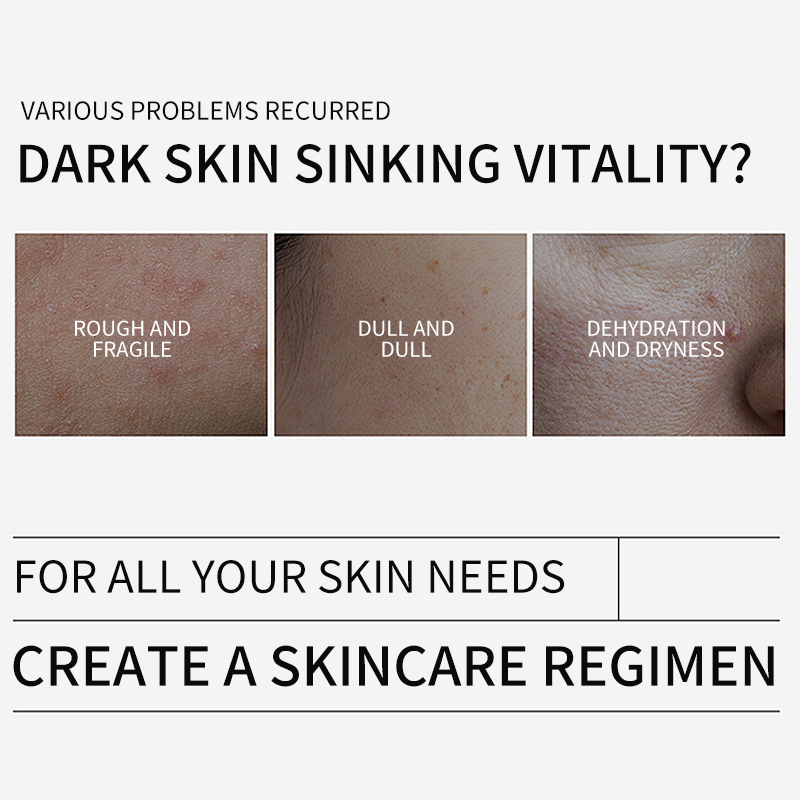 2026 New Dropshipping Skin Repairing Moisturizing and Deep Hydrating Organic Pure Rice 6-Piece Skincare Set for Women Gift