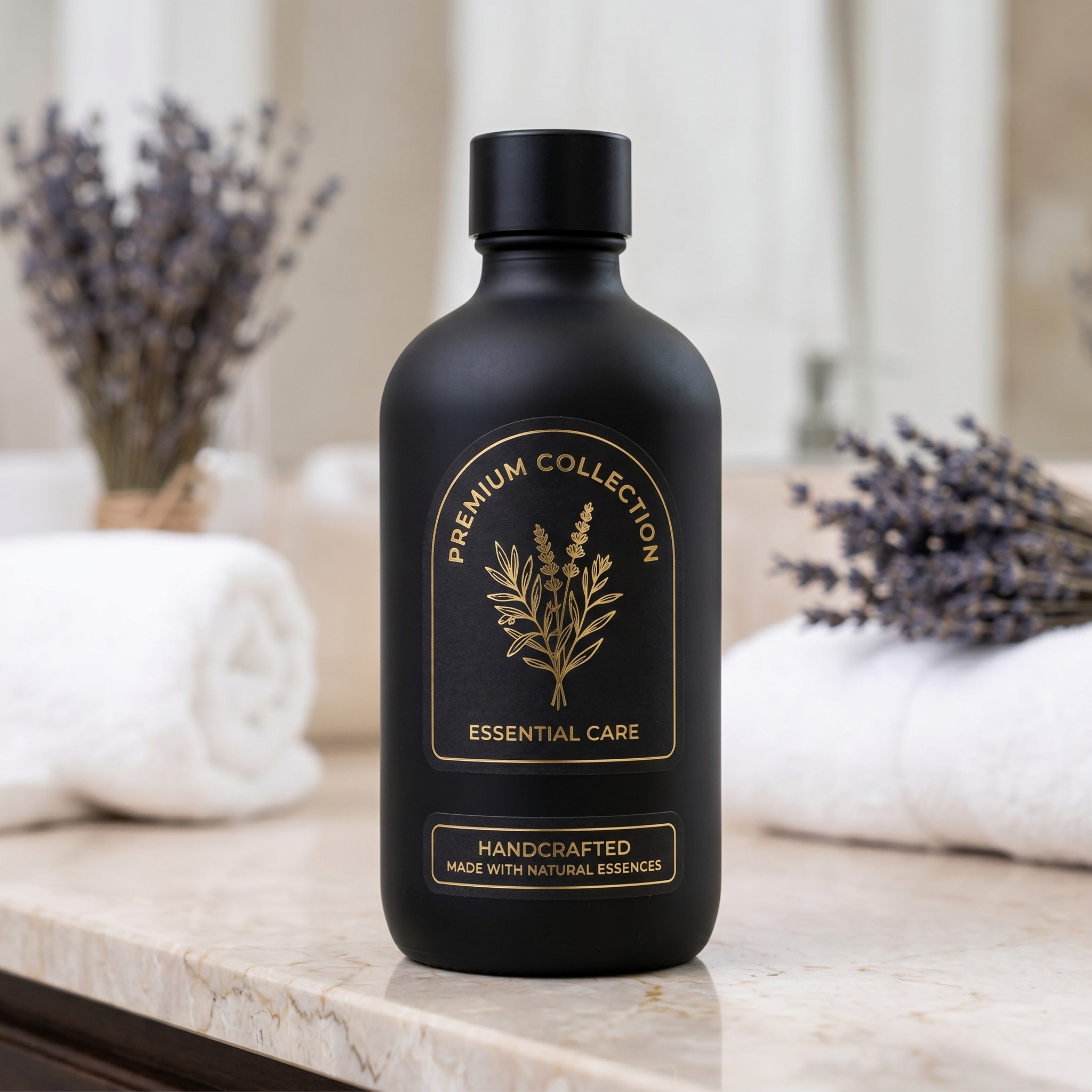 Custom Printed Eco-Friendly Waterproof Oil Proof Roll Label Sticker for Cosmetic Mascara Shampoo and Skincare Packaging
