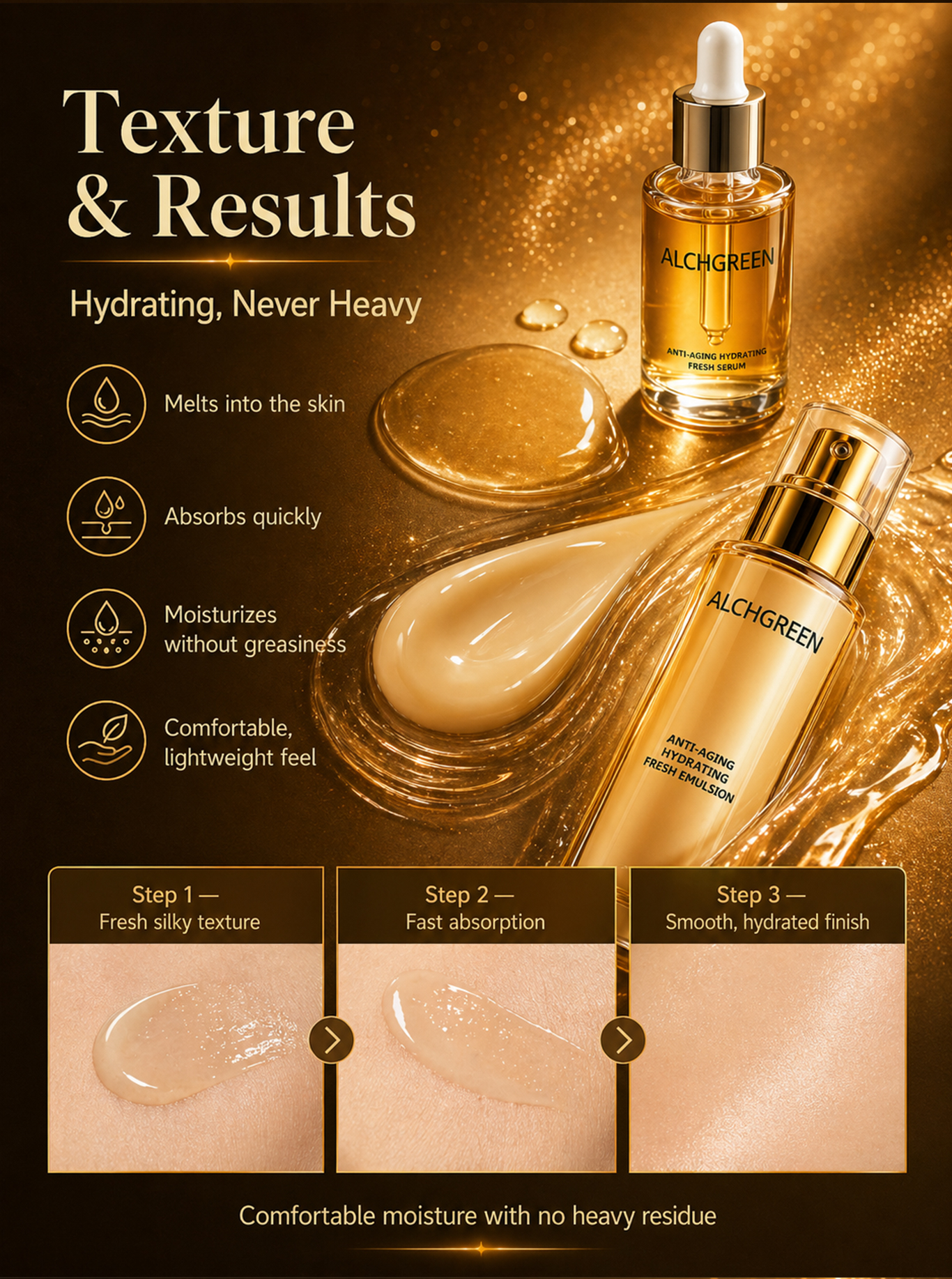 OEM ODM Private Label Reduces Fine Lines &amp; Wrinkles Deep Hydration Anti-Aging &amp; Firming Luxury Skincare Set