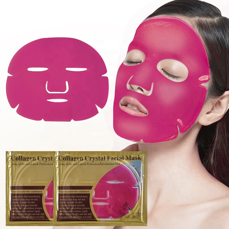 Face Beauty Masks Korean ODM SPA Vegan Oil-Free Jumbo Family Pack All Skin Types Pore Cleaning Collagen Facial Sheet Mask