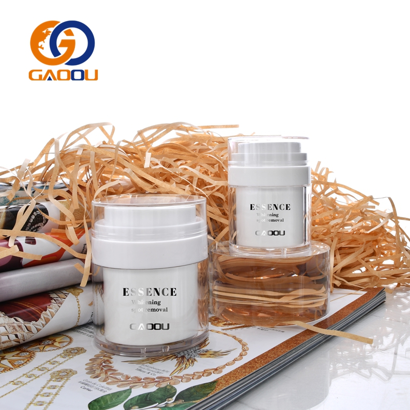 Luxury Factory Price Sustainable Skin Care Line Packaging Airless Cosmetic Cream Airless Jar Lotion Pump Bottle Set
