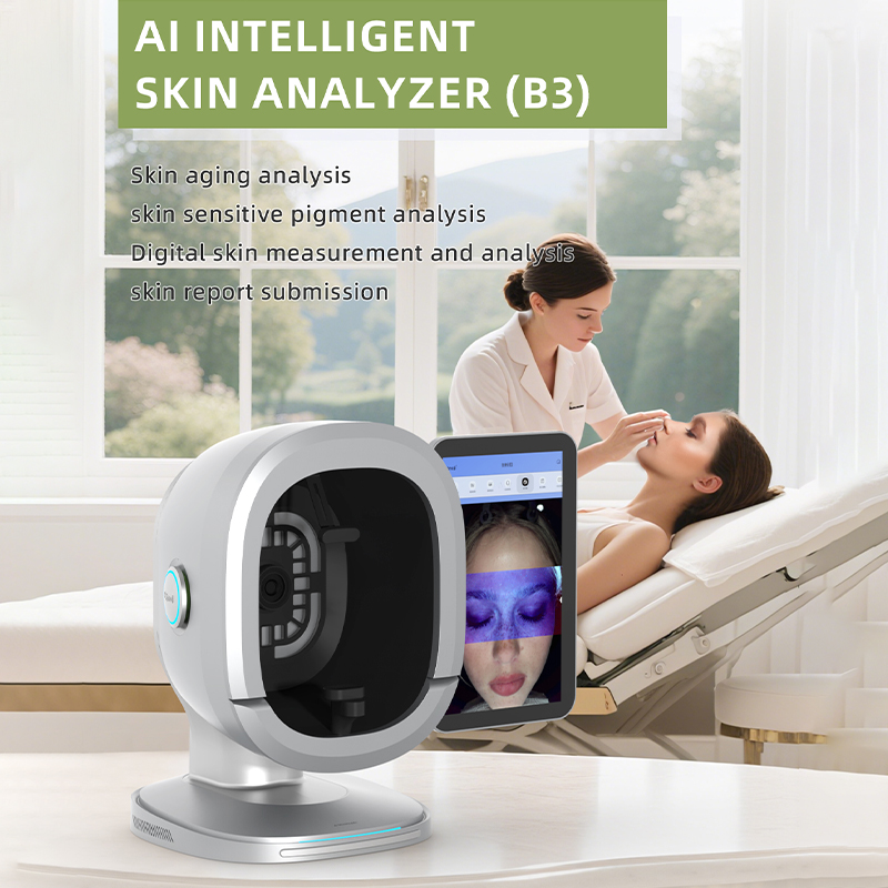 2025 New Technology 3d Automatic Skin Analyzer Face Instrument Professional Use For Hospital/clinic &amp; Beauty