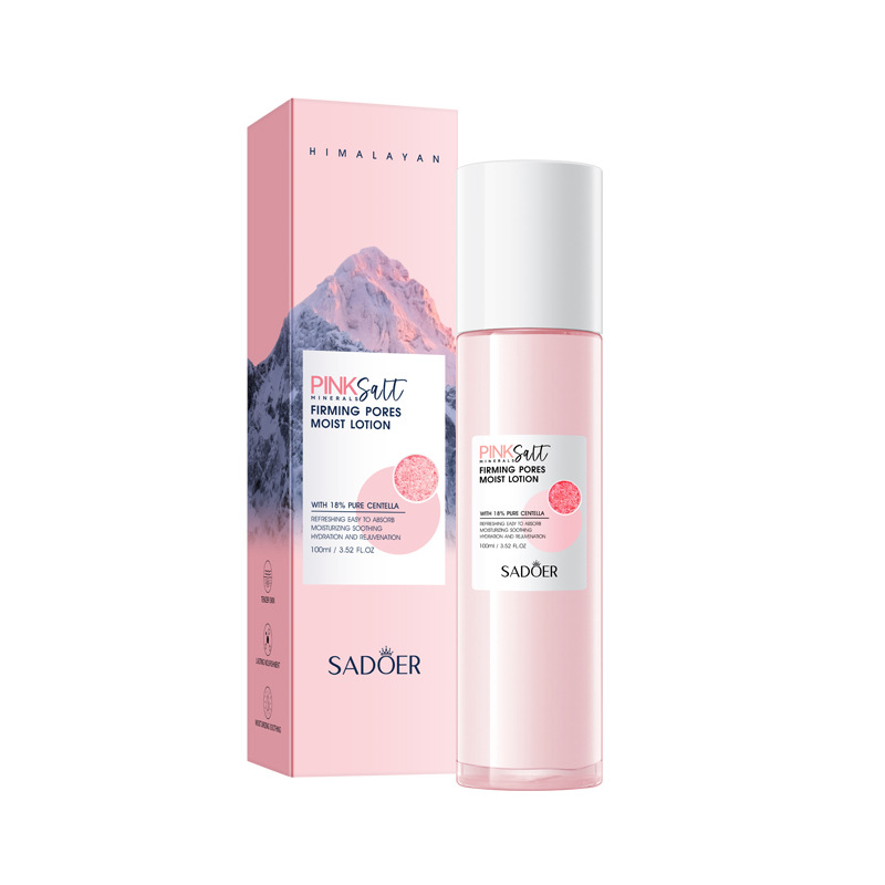 Natural Whitening Moisturizing Anti Aging Himalayan Pink Salt Pore Firming Hydrating Skincare Kit Beauty Products Skin Care Set
