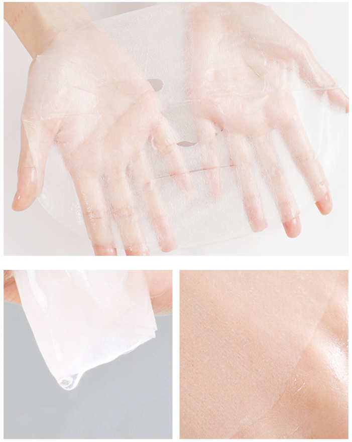 OEM Korean Face Skin Care Moisturizing Sheet Mask Private Label Natural Plant Fruit Foil Serum Collagen Facial Mask