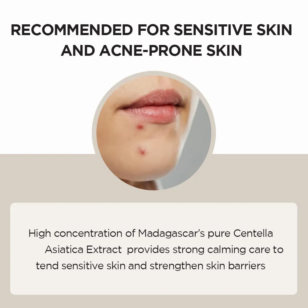 Factory Korean Skin Care Products Natural Centella Set Hydrating Repair Whitening Facial Serum Cleanser Beauty Skincare Kit