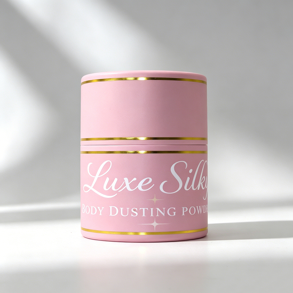 Custom Logo Eco Friendly Empty Skincare Loose Powder Cardboard Tube Packaging Cosmetic Kraft Paper Tube With Sifter Shaker Top