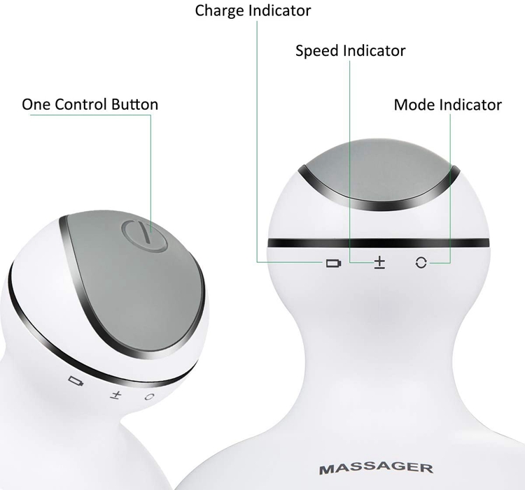 Handheld Waterproof Electric Automatic Scalp Massage Brush for Deep Relax Scalp Massager