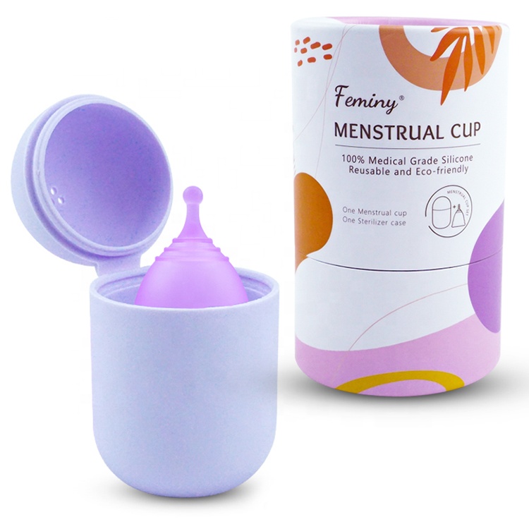 Wholesale Customizable Period Cup Set Reusable Medical Silicone Menstrual Cups