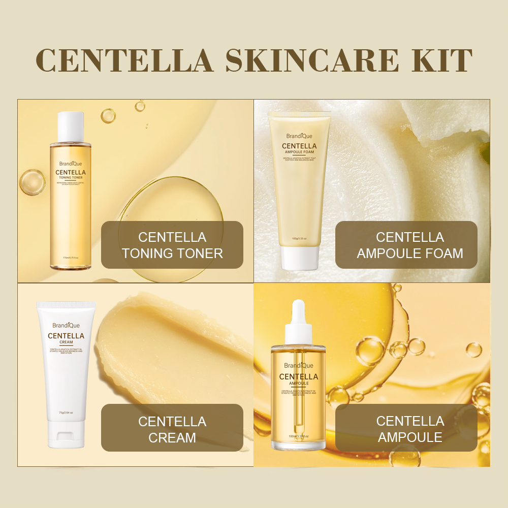 Women Collagen Turmeric Moisturizer Niacinamide Soothing Optimal Centella Asiatica Skin Care Set