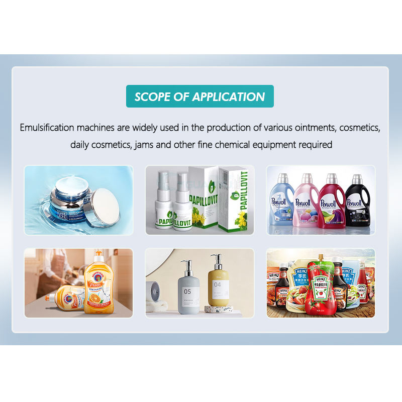 Guanyu Cosmetic Making Machine Automatic Production Line Cosmetic Skin Care Cream Mixer Vacuum Homogeneous Emulsifying Machine