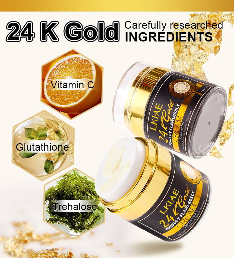 24K Gold Cream Display 2