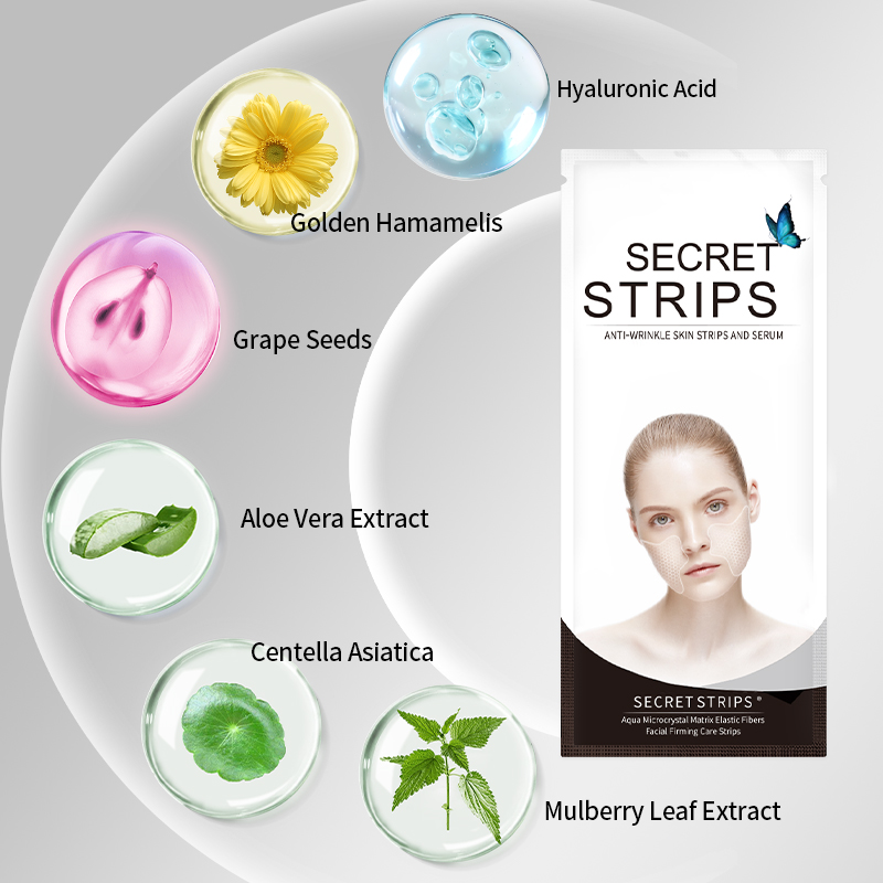 Secret Strips Anti Eye Wrinkles Care Strips Anti Wrinkle Sleep Mask Skincare Manufacturer