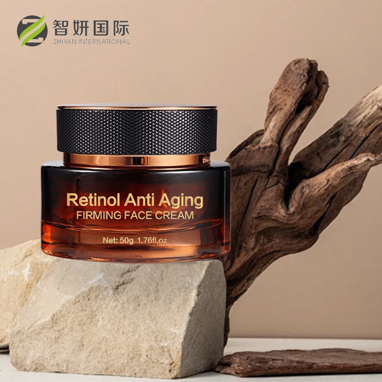 Private Label Anti-Aging Face Cream Natural Skincare Moisturizer with Vitamin a and Retinol Firming Collagen-Based Ingredients