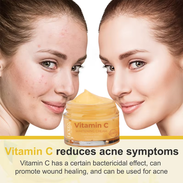 Private Label Organic Arbutin Vitamin C Anti Wrinkles Moisturizer Bleaching Whitening Black Spot Vitamin C Face Cream
