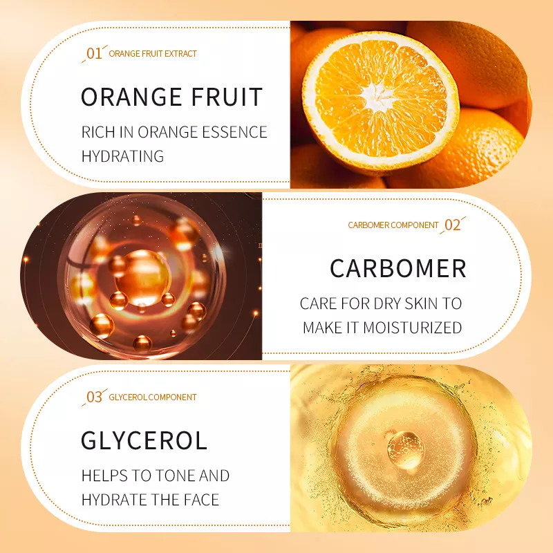 Hot Selling Professional Beauty Vc Vitamin C Skin Care Moisturizing Skin Care Products Herbal Serum Skin Care Set