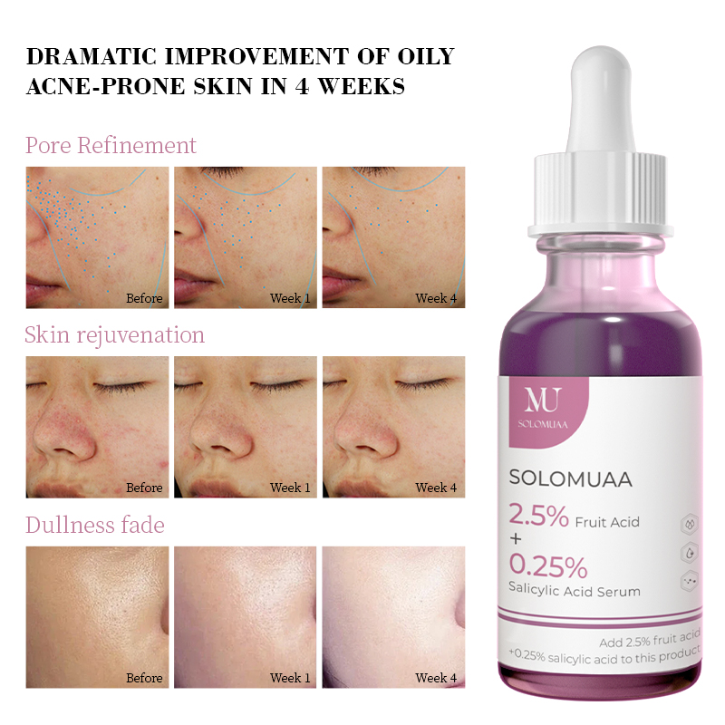 Skin Care Hyaluronic Acid Serum Organic Hydro Salicylic Acid Anti Acne Serum Face Serum Skin Care