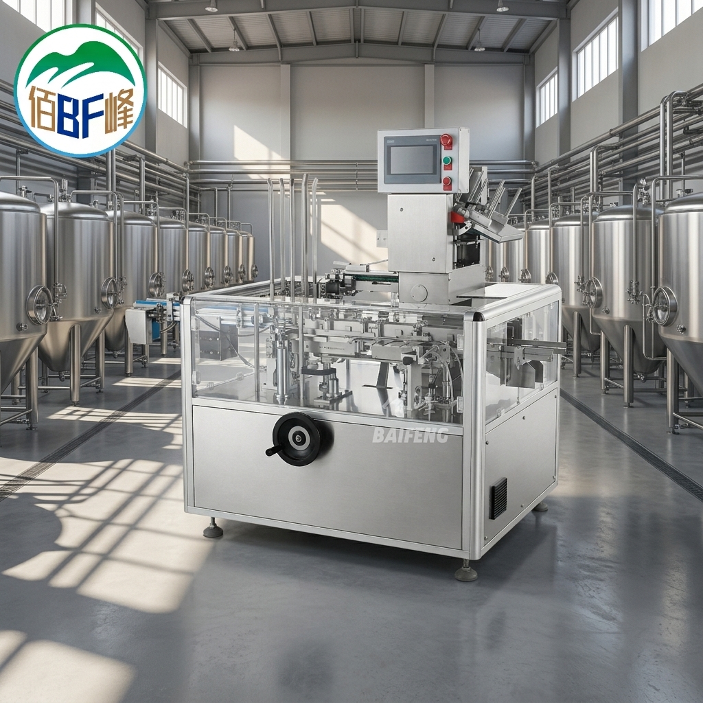 Elite Vertical Eco-friendly Cartoning Machine Skincare Bottle with Sustainable Packaging Solution