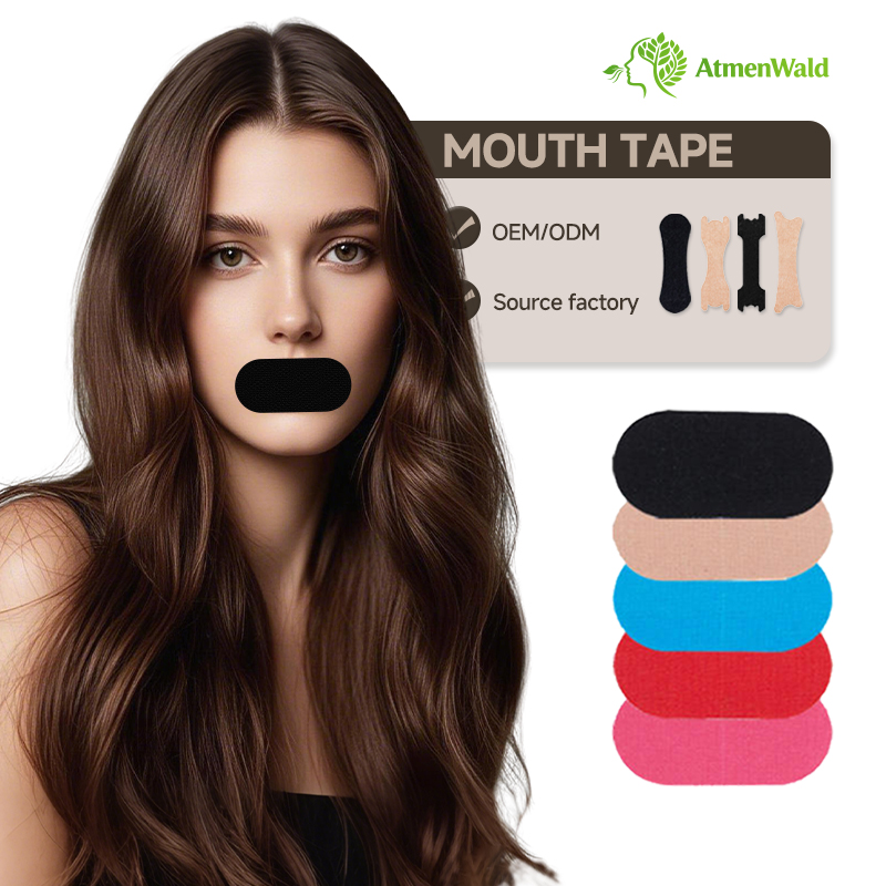 RK Factory Breathable Mouth Strips Hypoallergenic Sleep Mouth Tape Supplier Quality Mouth Strips for Nose Breathing Better Sleep