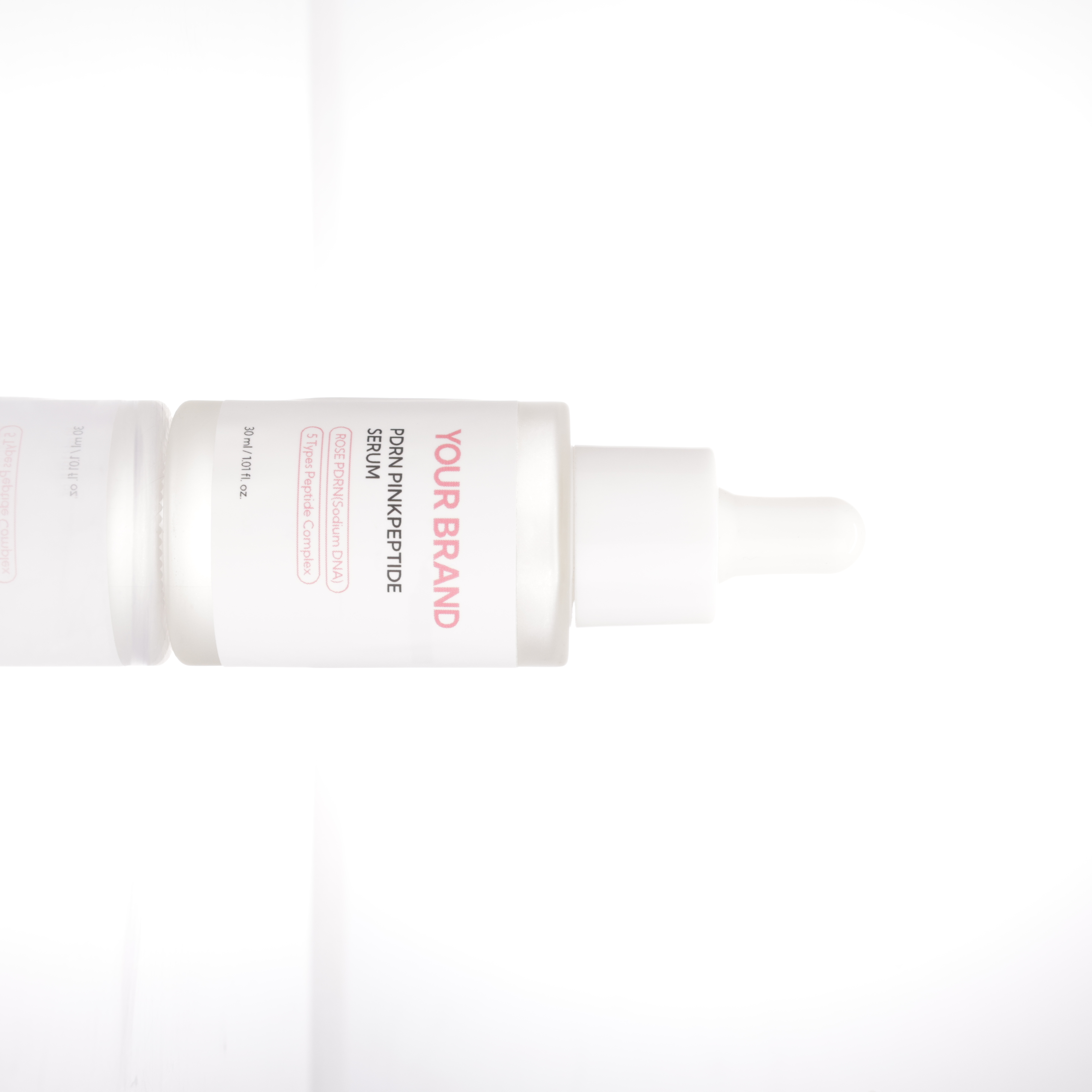 OEM OBM ODM PDRN Pink Peptide Serum Customized Pink Glow Essence Serum