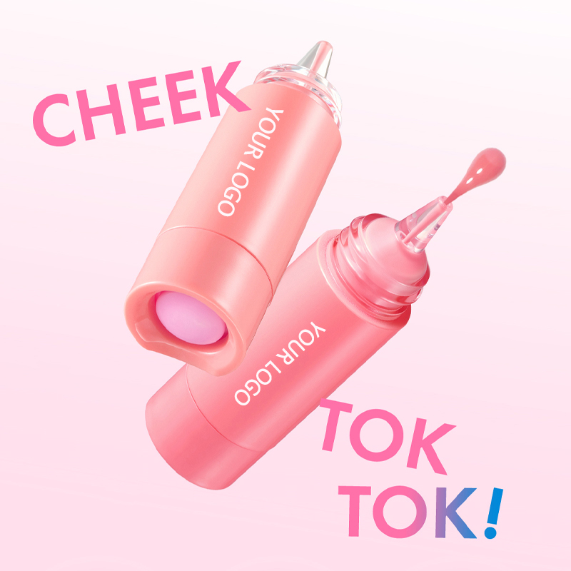 OEM Custom Liquid Blush | Vegan Clean Beauty Long-Lasting Cheek Tint | Buildable &amp; Lightweight for Sensitive Skin Cruelty-Free
