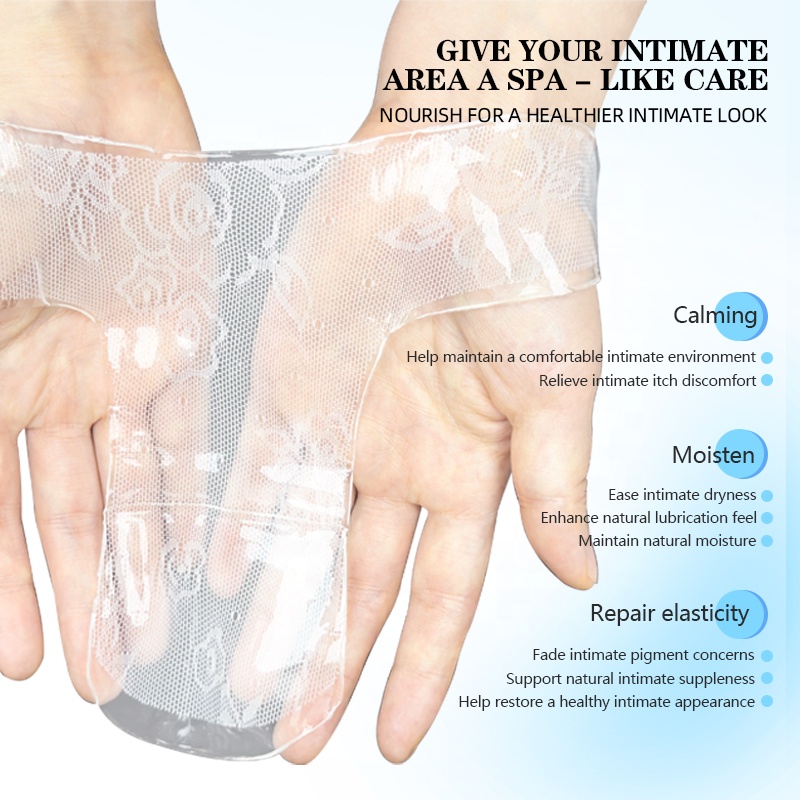 Female T-Shape Spa T Gel Mask for Bikini Area Body Vaginal Brightening Hydration Care Herbal Extracts Beauty Personal Care OEM