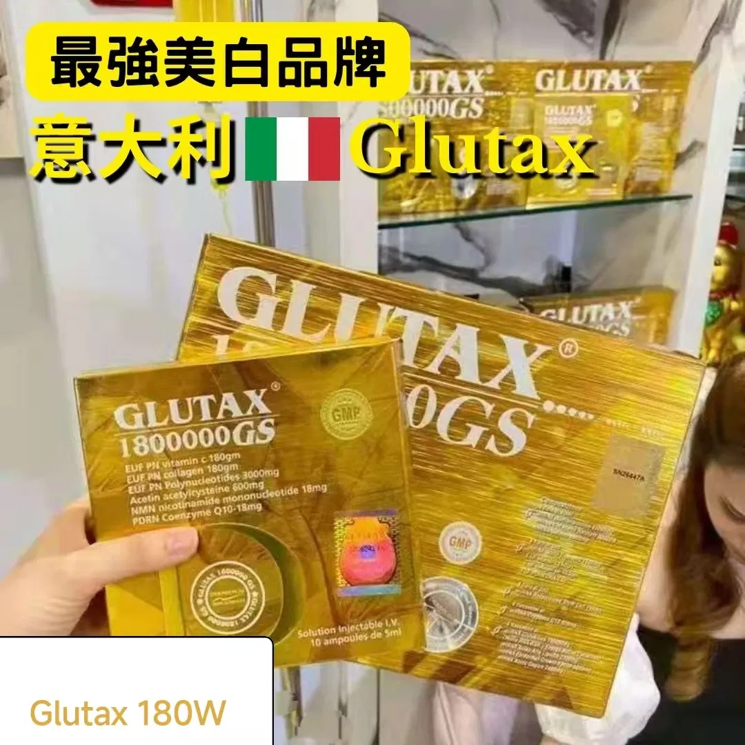 Most Popular Italy Glutax 180 000GS Recombined Glutathione Whitening Anti-Wrinkle Anti-Aging Injection 180W Solution