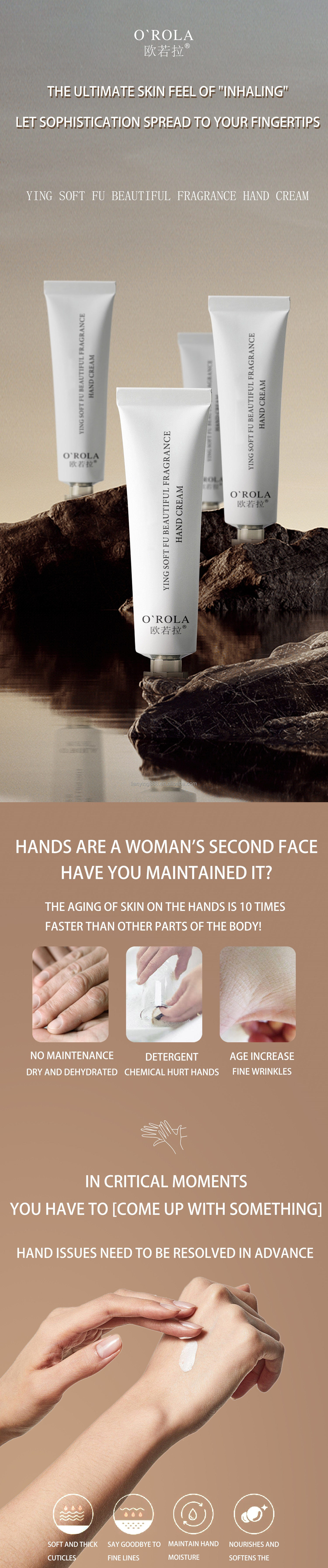Customizable Label Mini Moisturizing Nourishing Firming Unisex Hand Cream for Gifts & Promotions