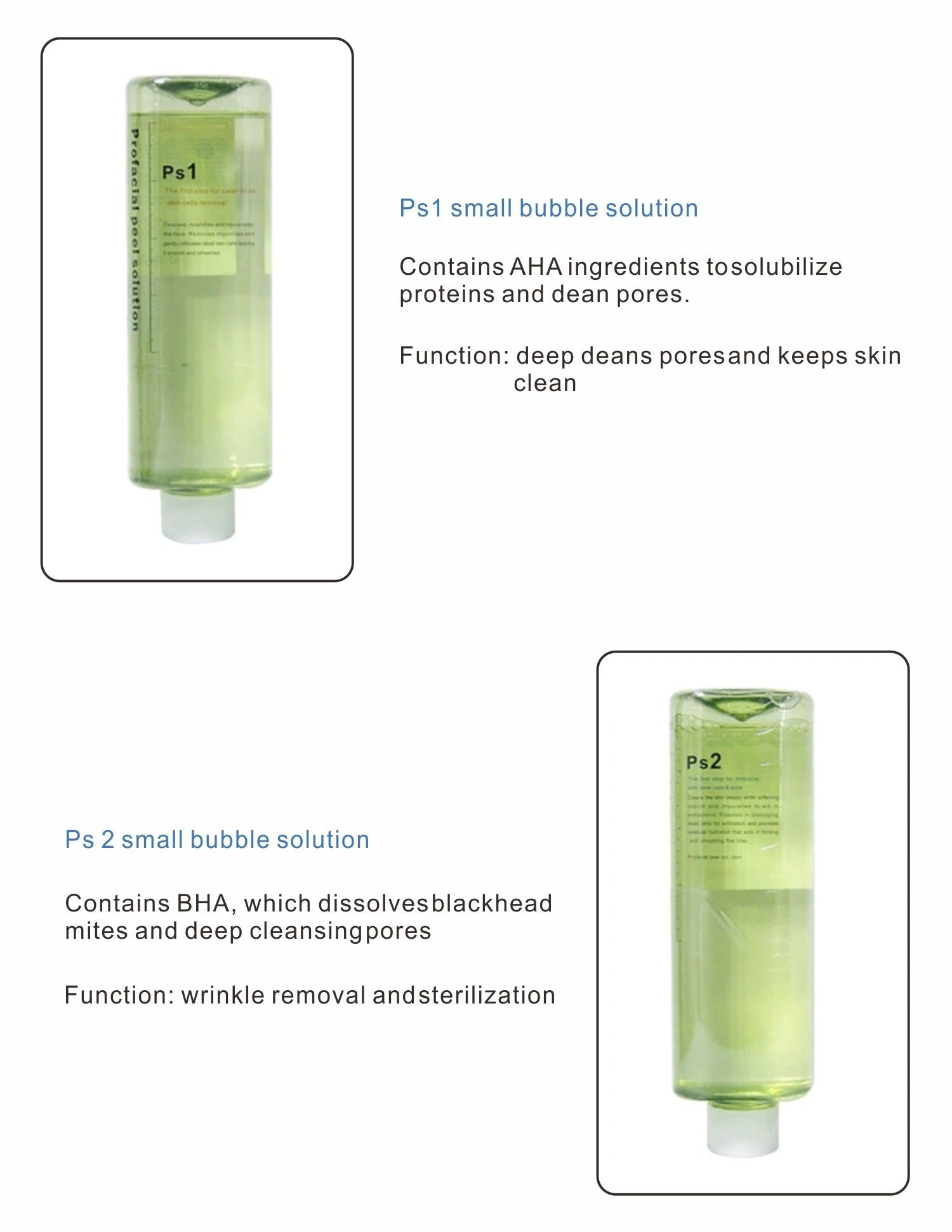 Korea Hydra Derma Essence Peeling Facial Dermaspa Solutions