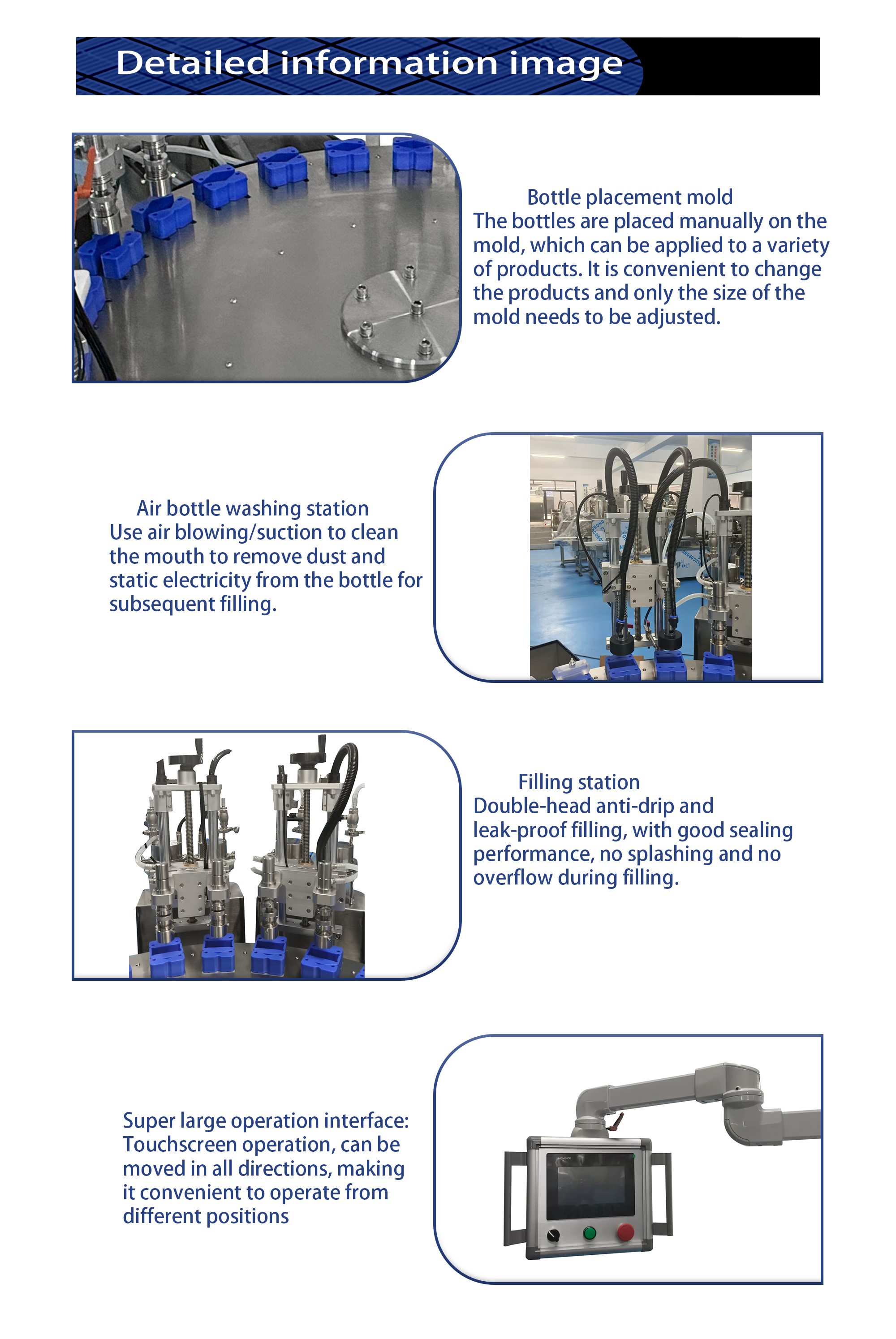 10ML30ML100ML Small Enterprise Perfume Manufacturing Automatic Filling and Capping Production Line