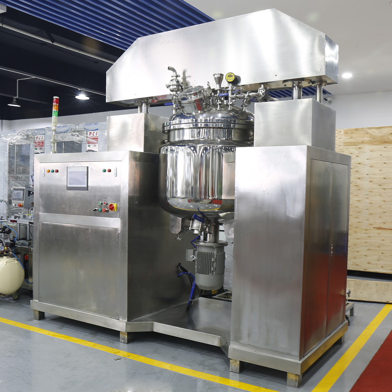 Professional OEM Cosmetic Cream Making Machine Vacuum Emulsifying Mixer Factory Direct Sale for Global Brands