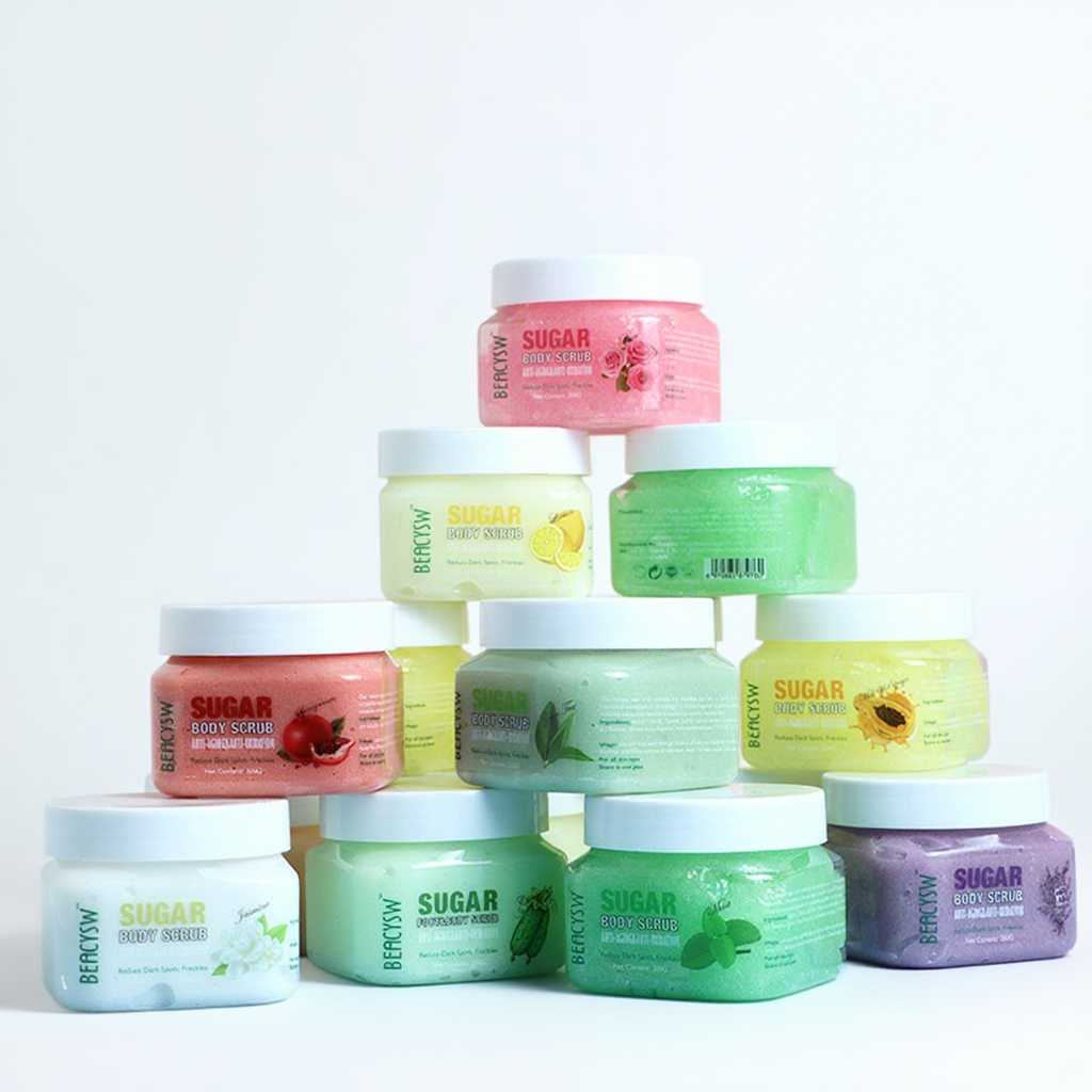 Body Scrub Natural Body Care Whitening Exfoliating Gentle Skin Care Exfoliation Fruits Sea Salt Body Hand Foot Scrub