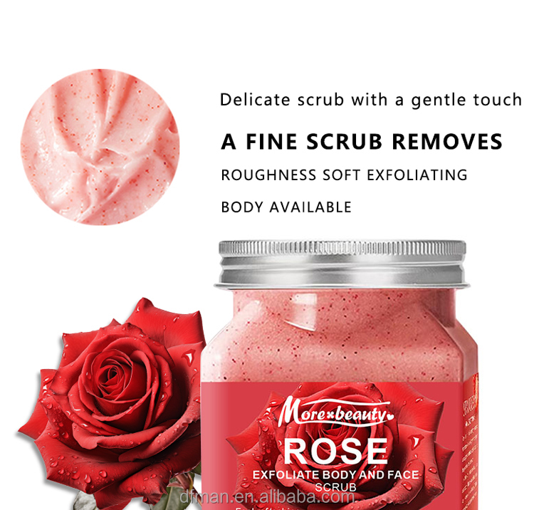 Customizable Aloe Vera & Strawberry Body Facial Scrub