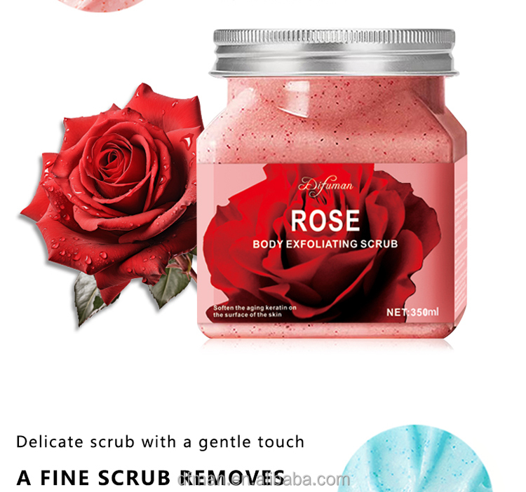 Customizable Aloe Vera & Strawberry Body Facial Scrub