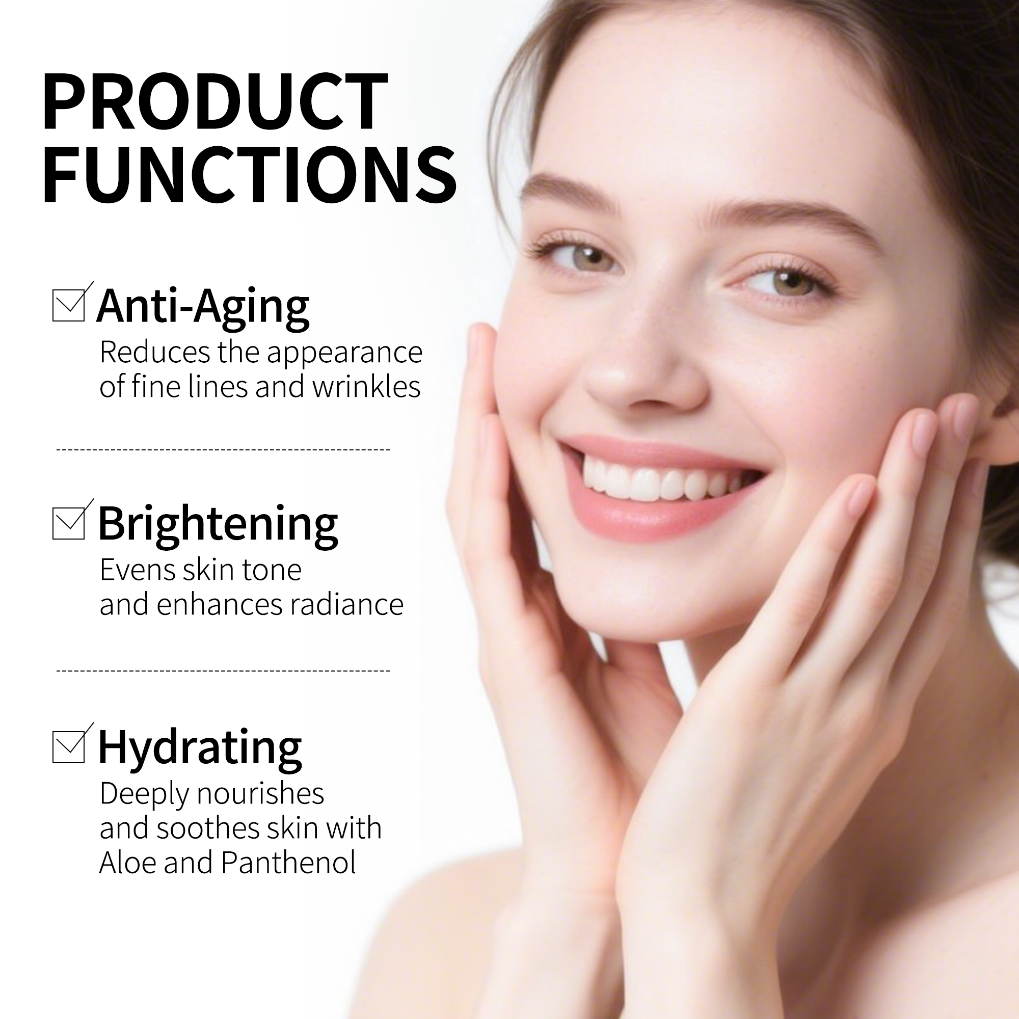 Bakuchiol &amp; 0.5%Retinol Revitalizing Anti-Aging Face Serum for Signs of Aging and Hyperpigmentation and Acne Concerns