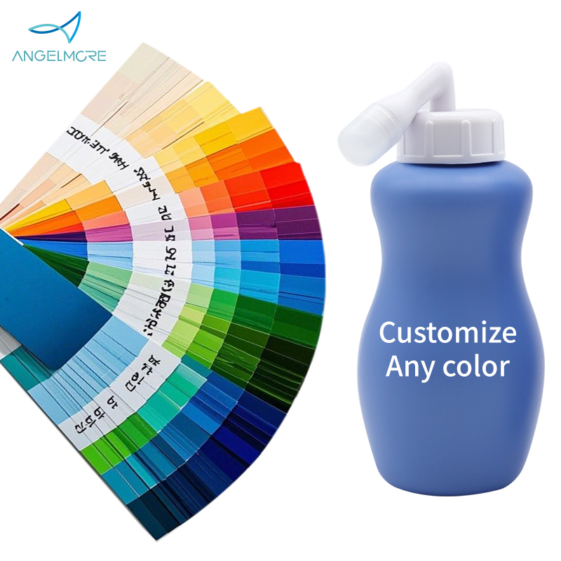 Custom Logo 500/300ml Plastic Manual Handheld Travel Bidet Portable Toilettes Spray Personal Care Peri Bottle Min Portable Bidet