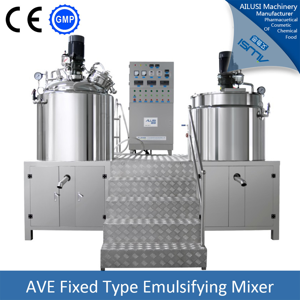 vacuum emulsifying mixer